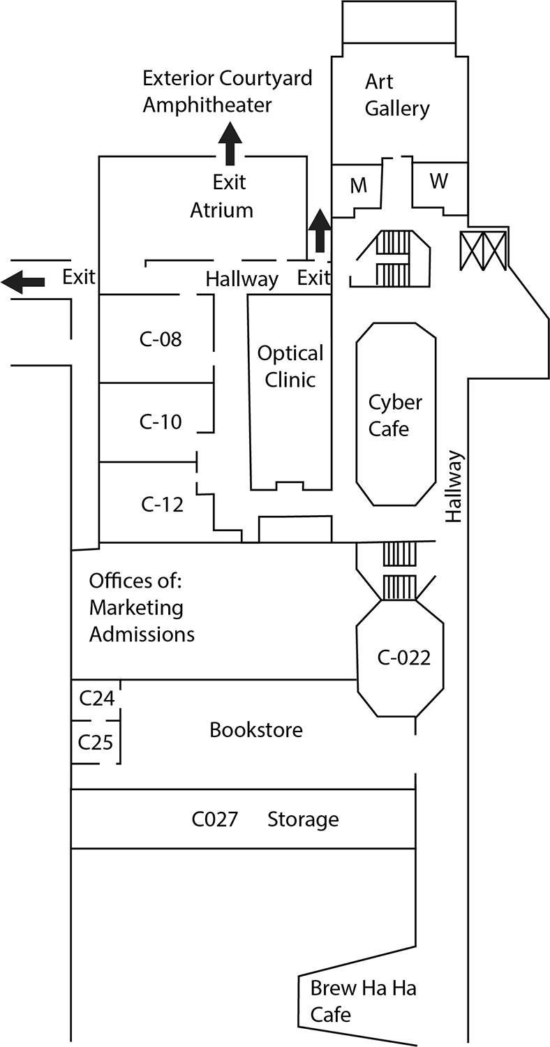 college center basement